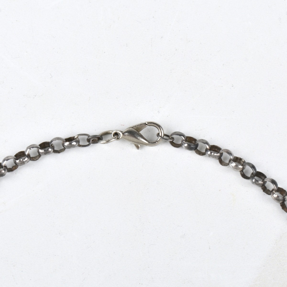 Yaacov Heller .925 Silver Choker Necklace