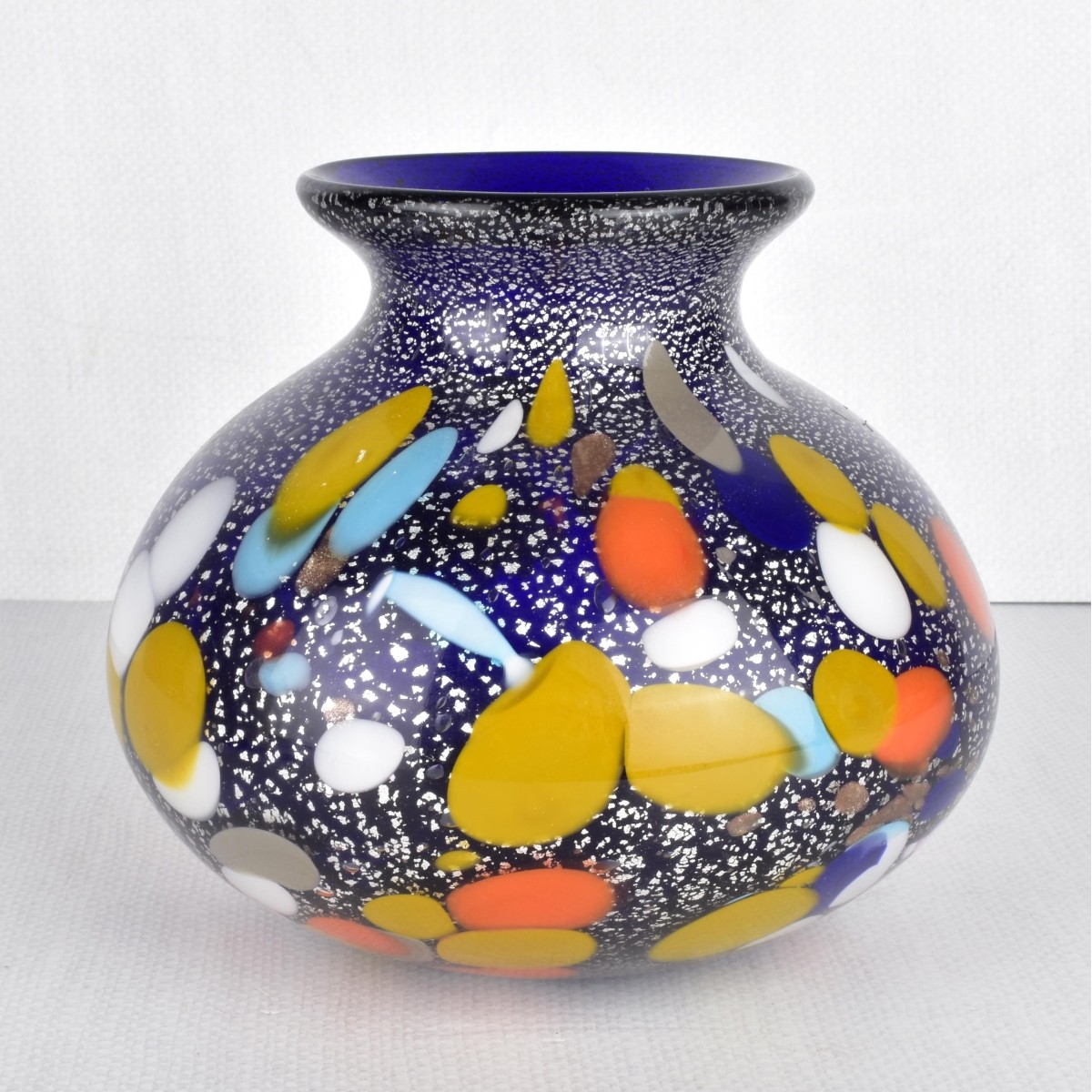 Serenelle Murano Art Glass Vase