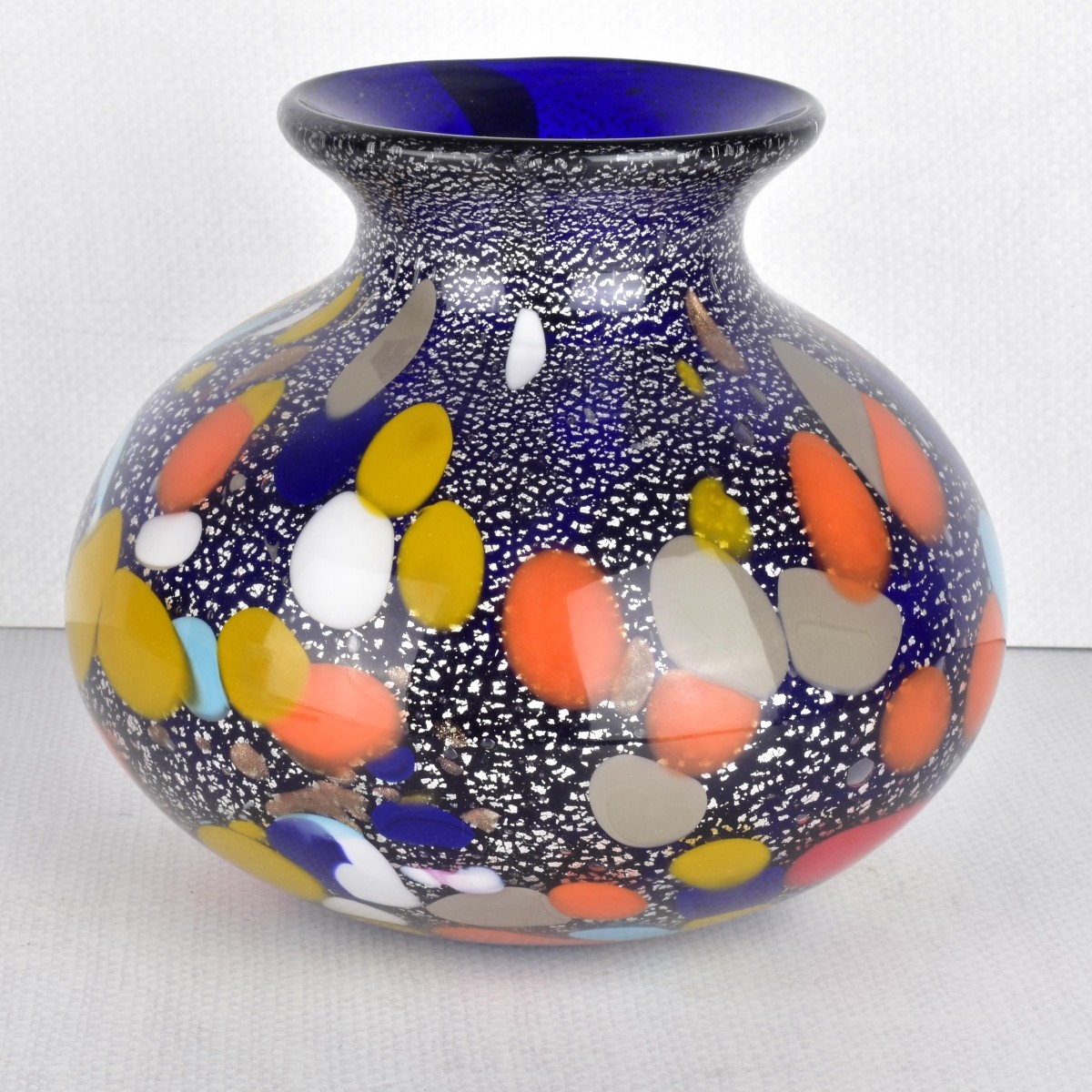 Serenelle Murano Art Glass Vase