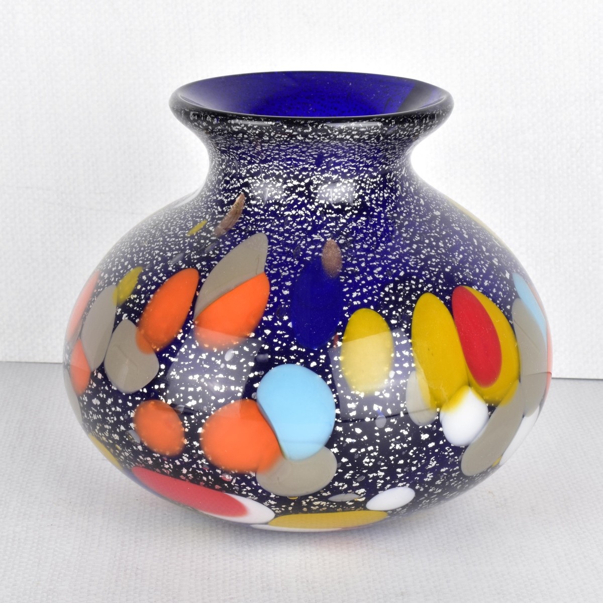 Serenelle Murano Art Glass Vase