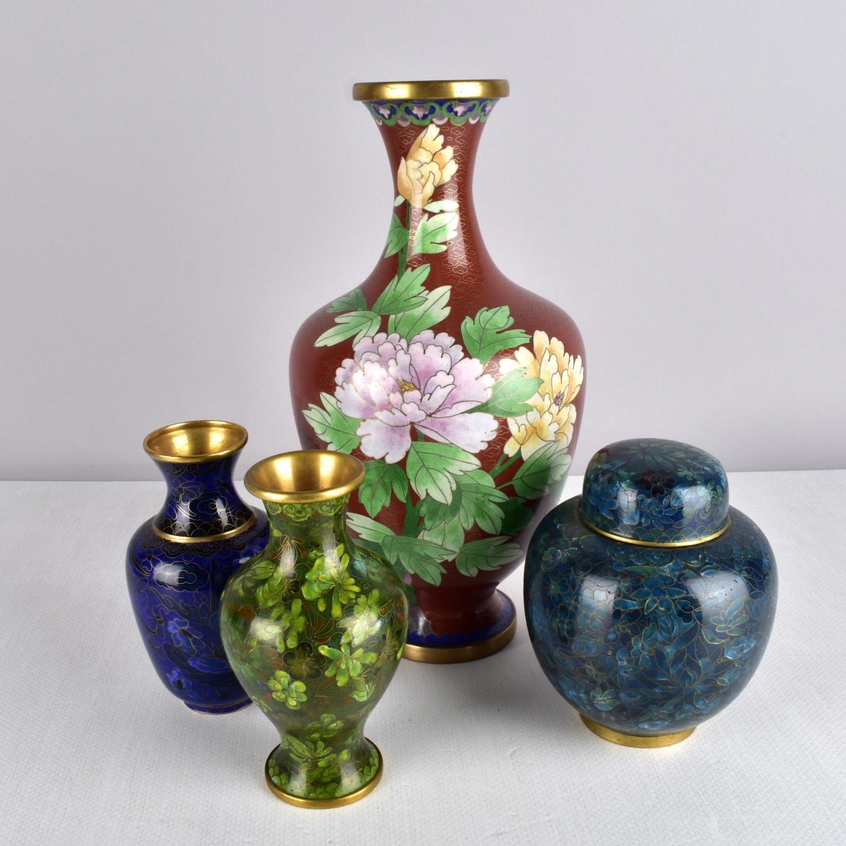 Vintage Japanese Cloisonne Pieces