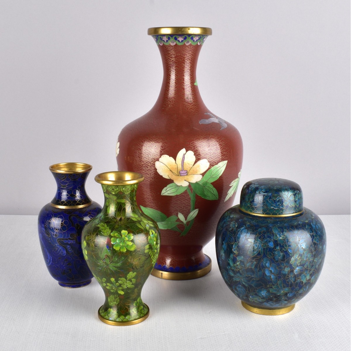 Vintage Japanese Cloisonne Pieces