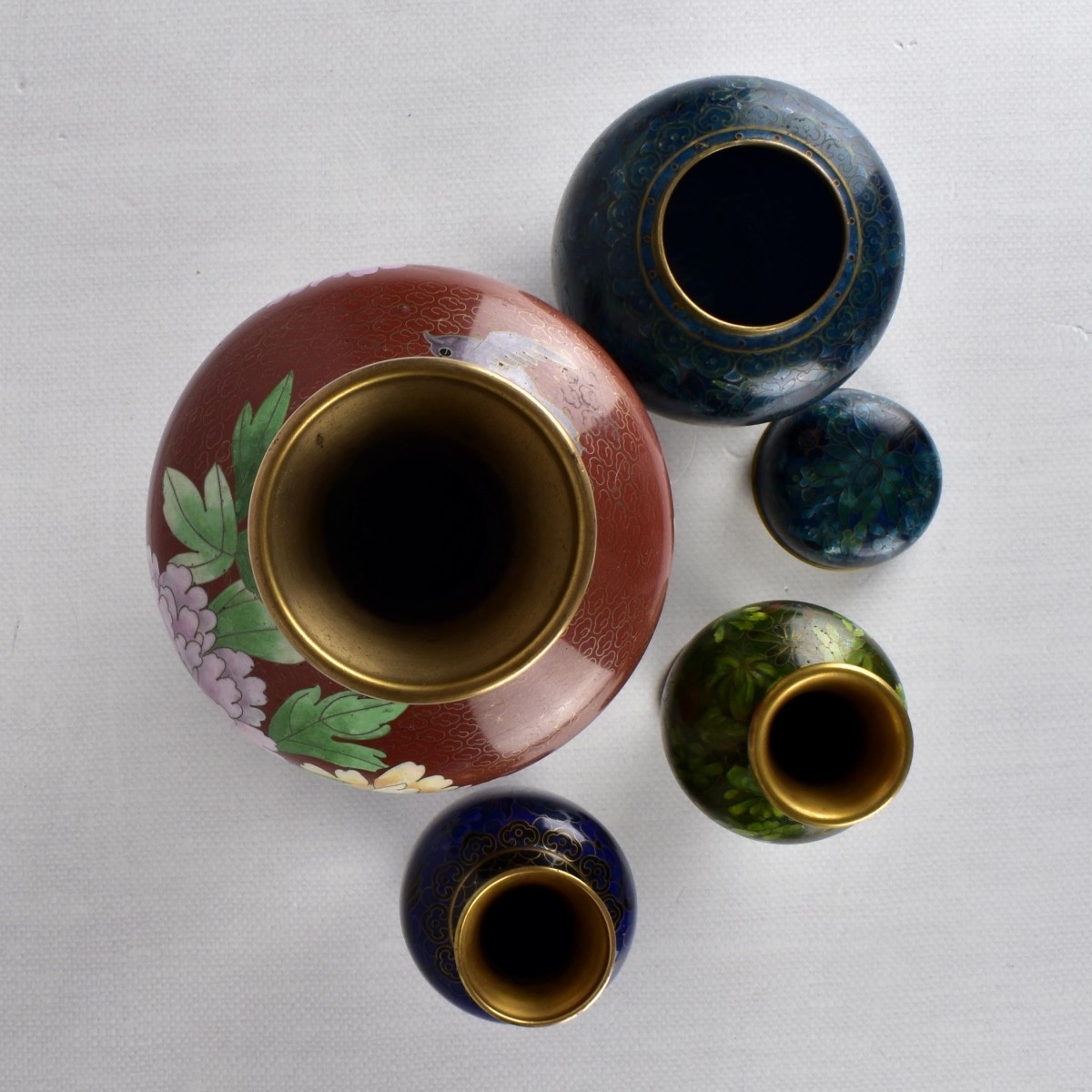 Vintage Japanese Cloisonne Pieces