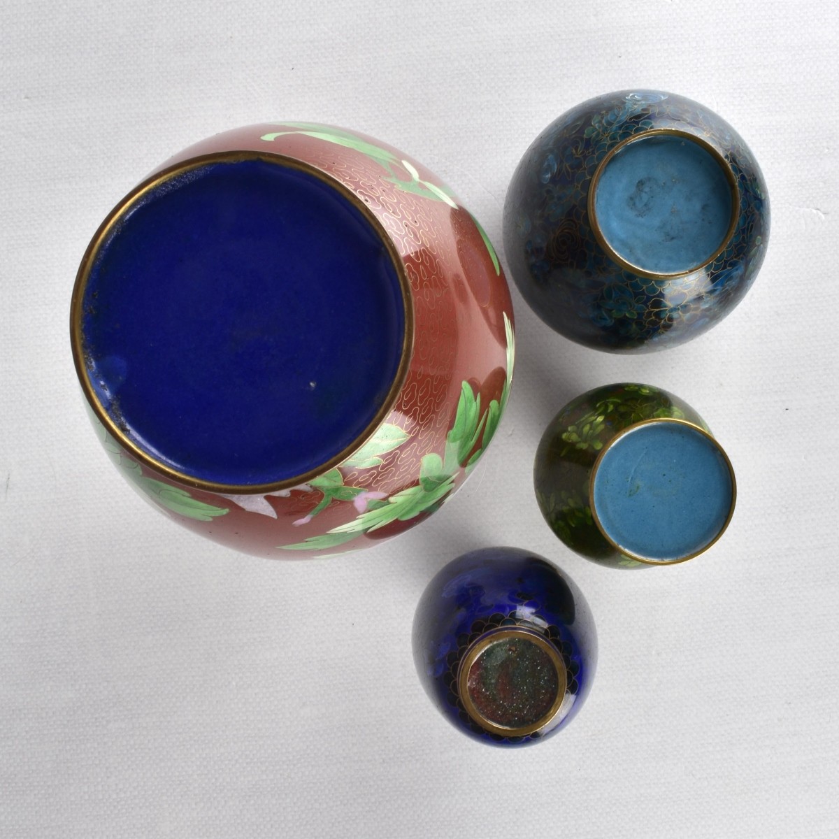 Vintage Japanese Cloisonne Pieces