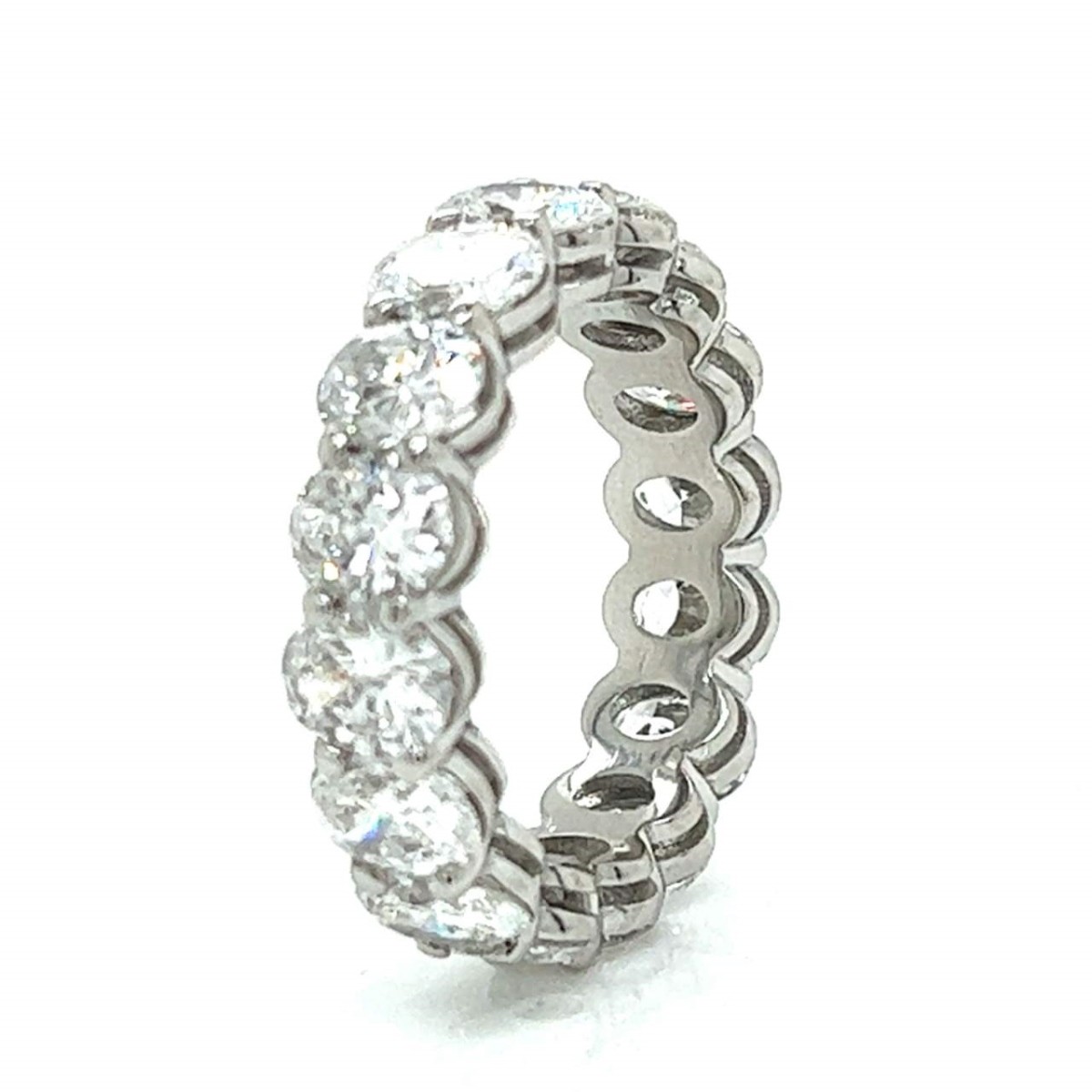 Diamond and Platinum Eternity Band