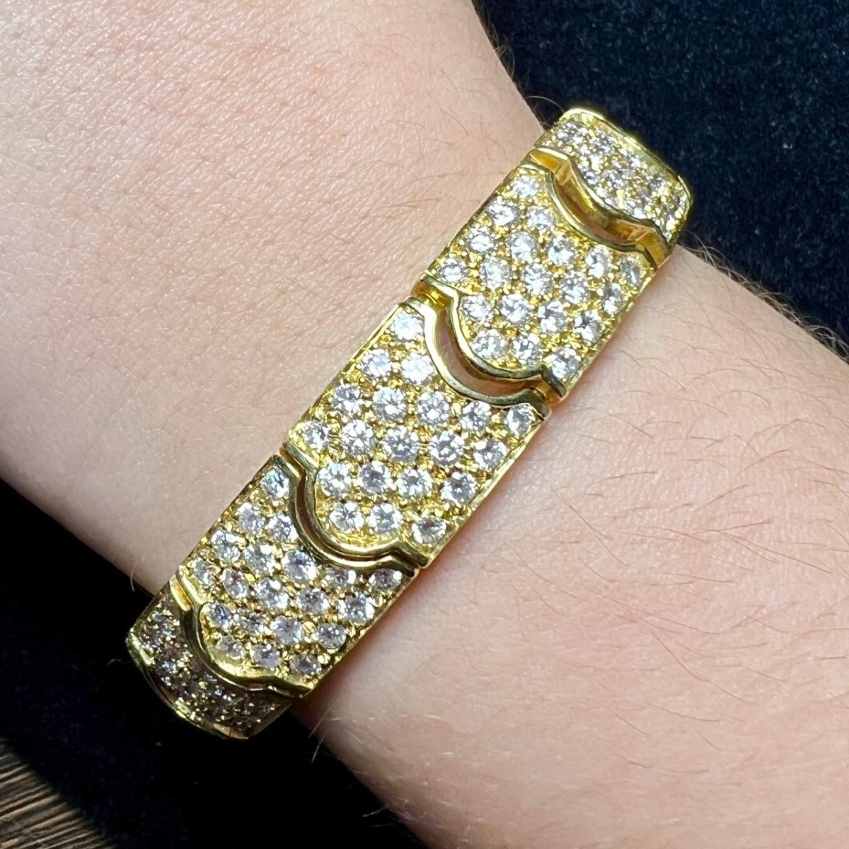 Diamond and 18K Bracelet