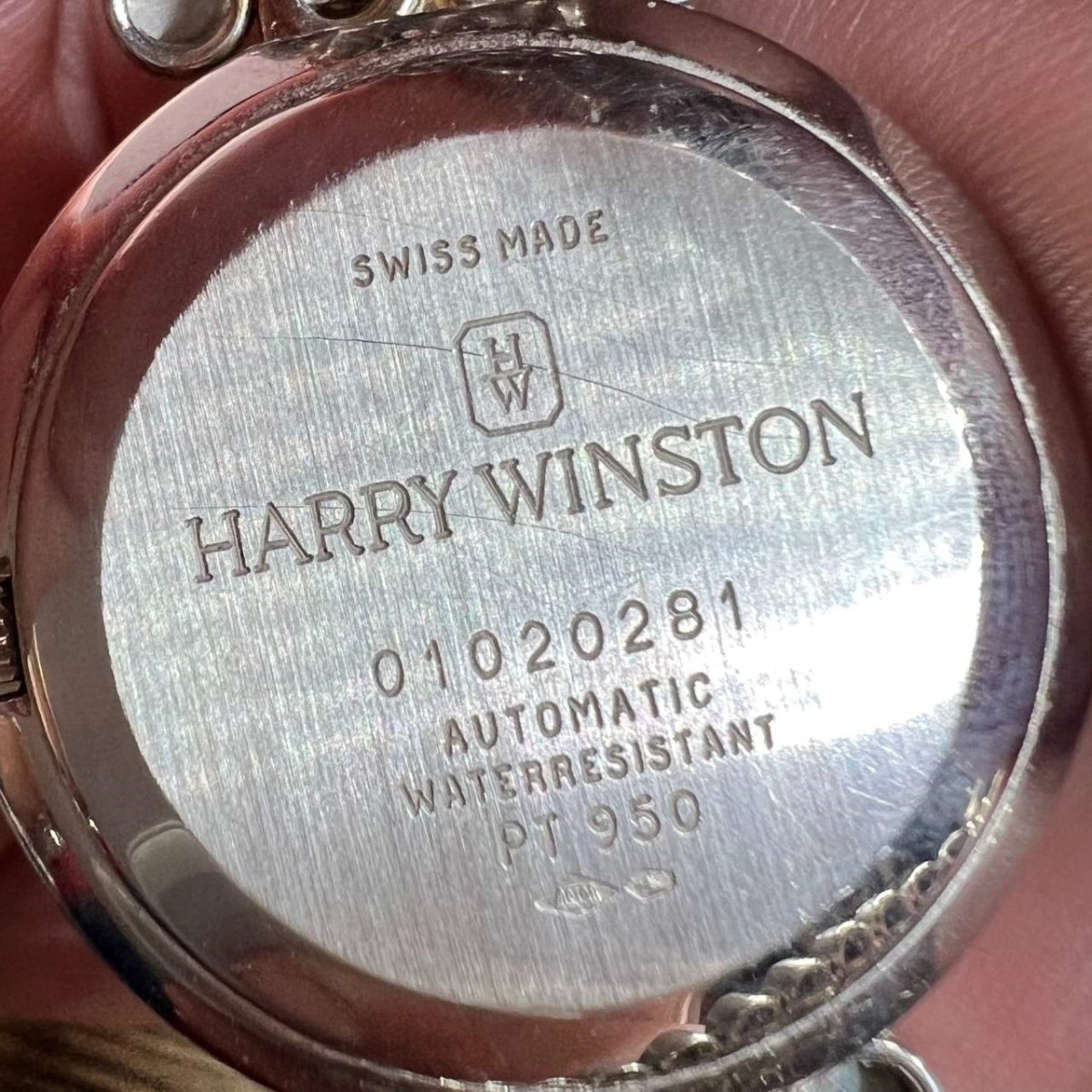 Harry Winston Platinum Watch