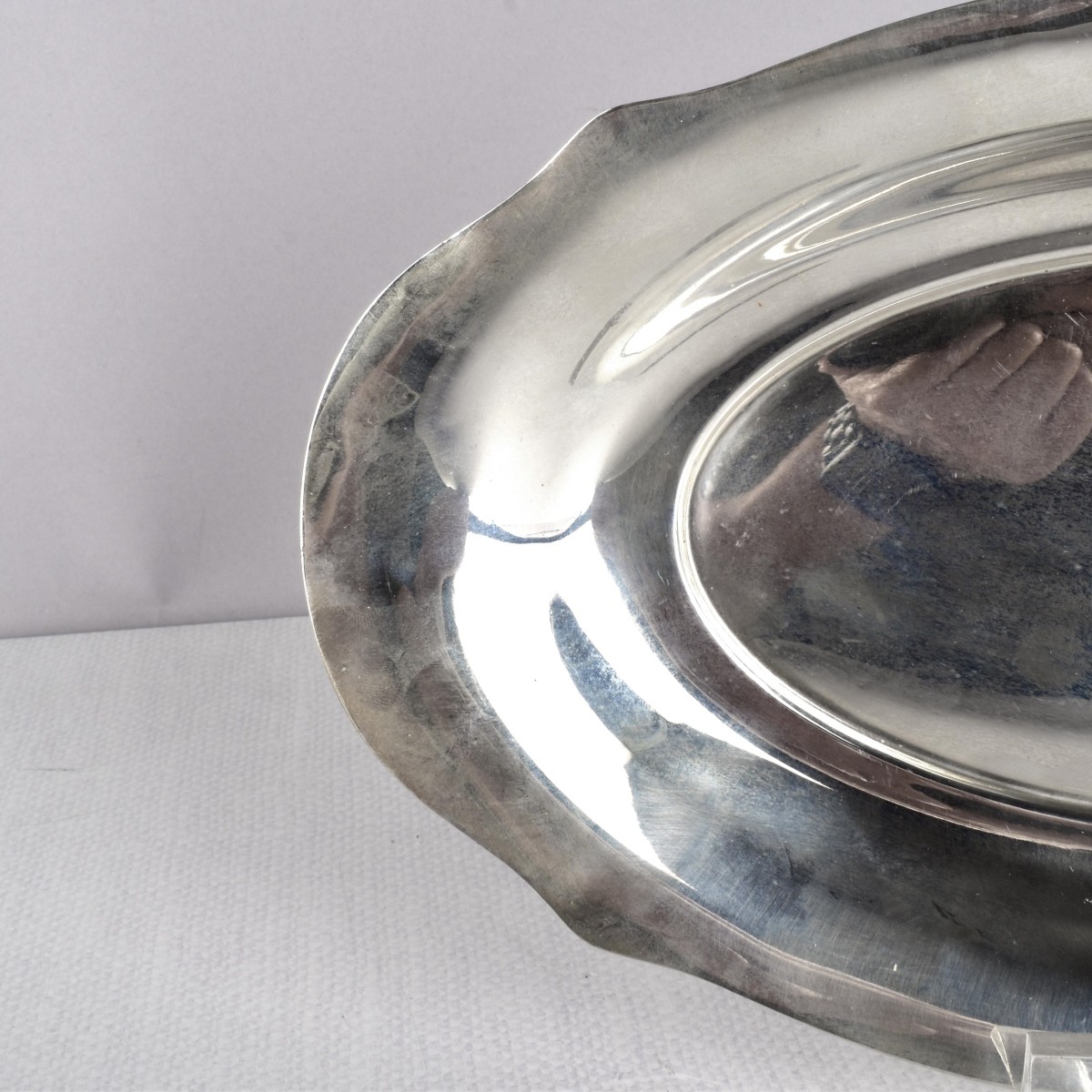 Jennings Sterling Silver Covered Serving Dish