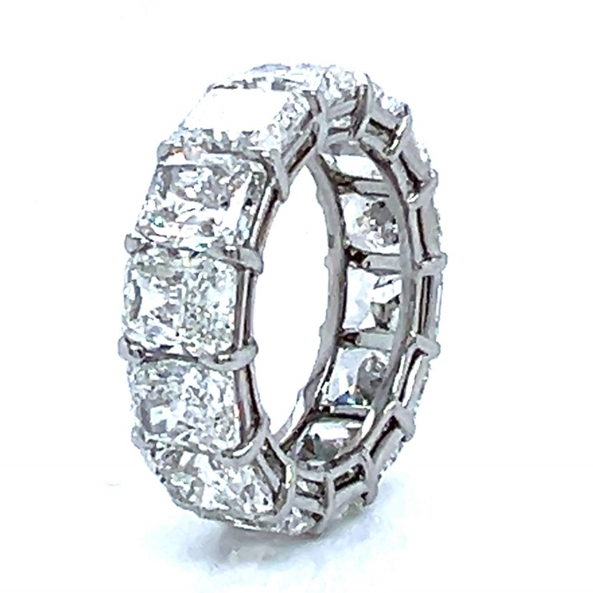 Diamond and Platinum Ring