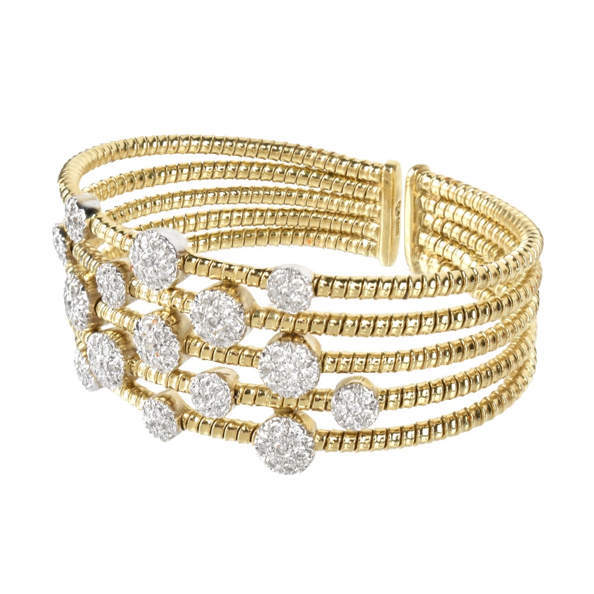 Diamond and 18K Bracelet