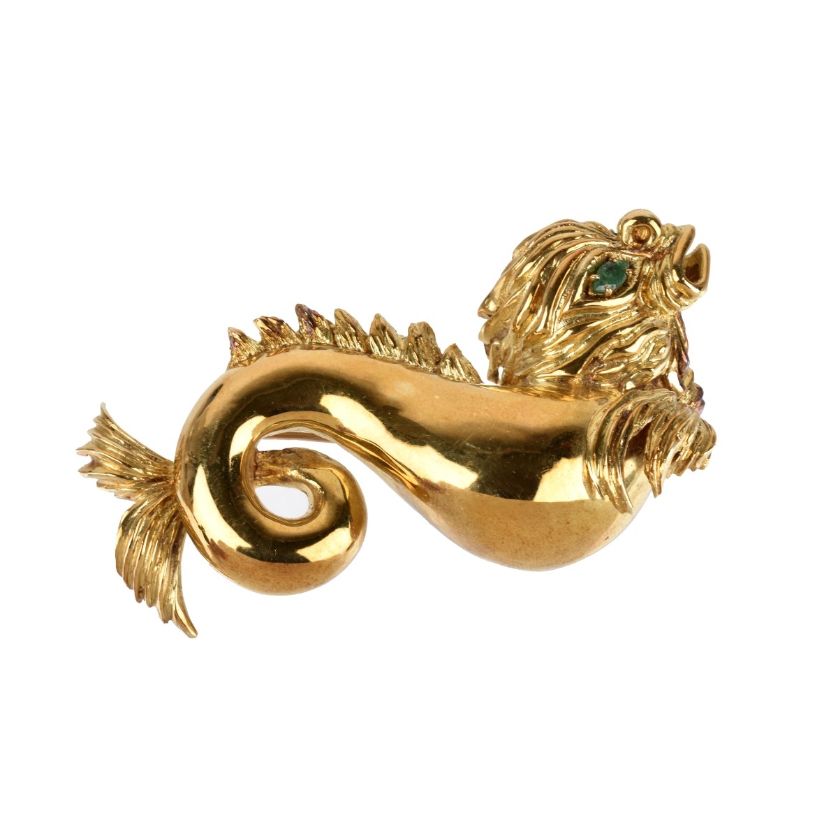 18K Brooch