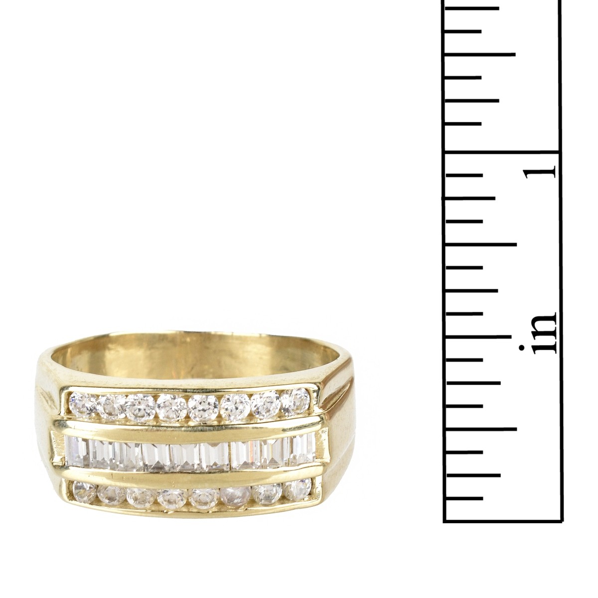 Diamond and 14K Ring