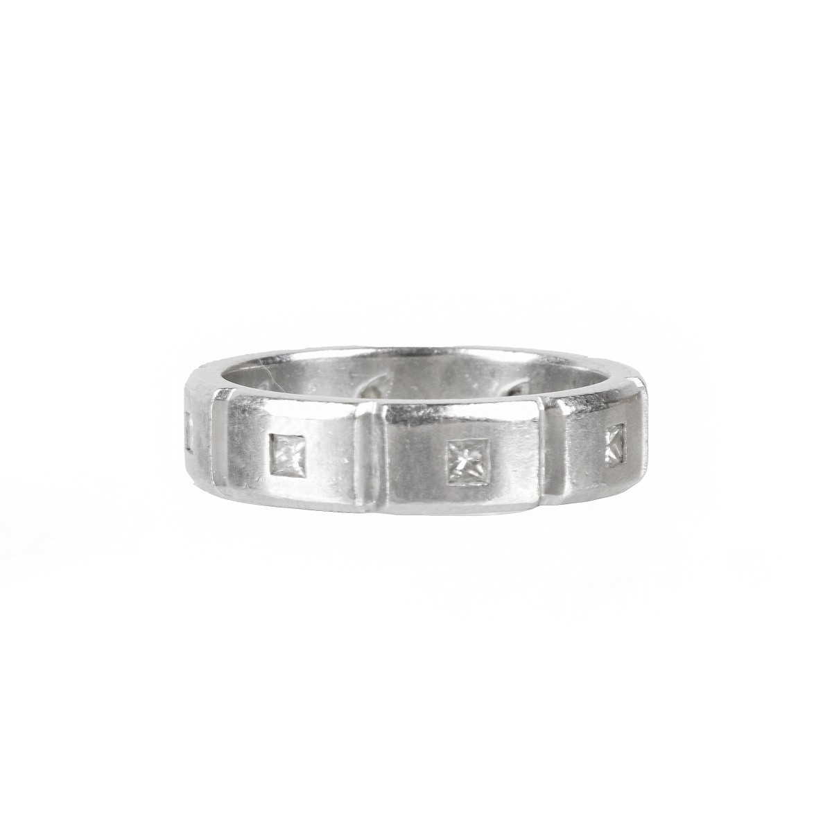 Diamond and Platinum Band