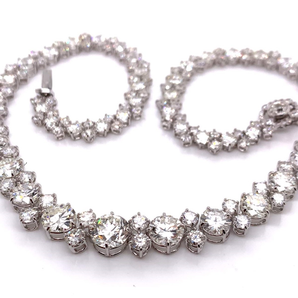 Diamond and Platinum Necklace