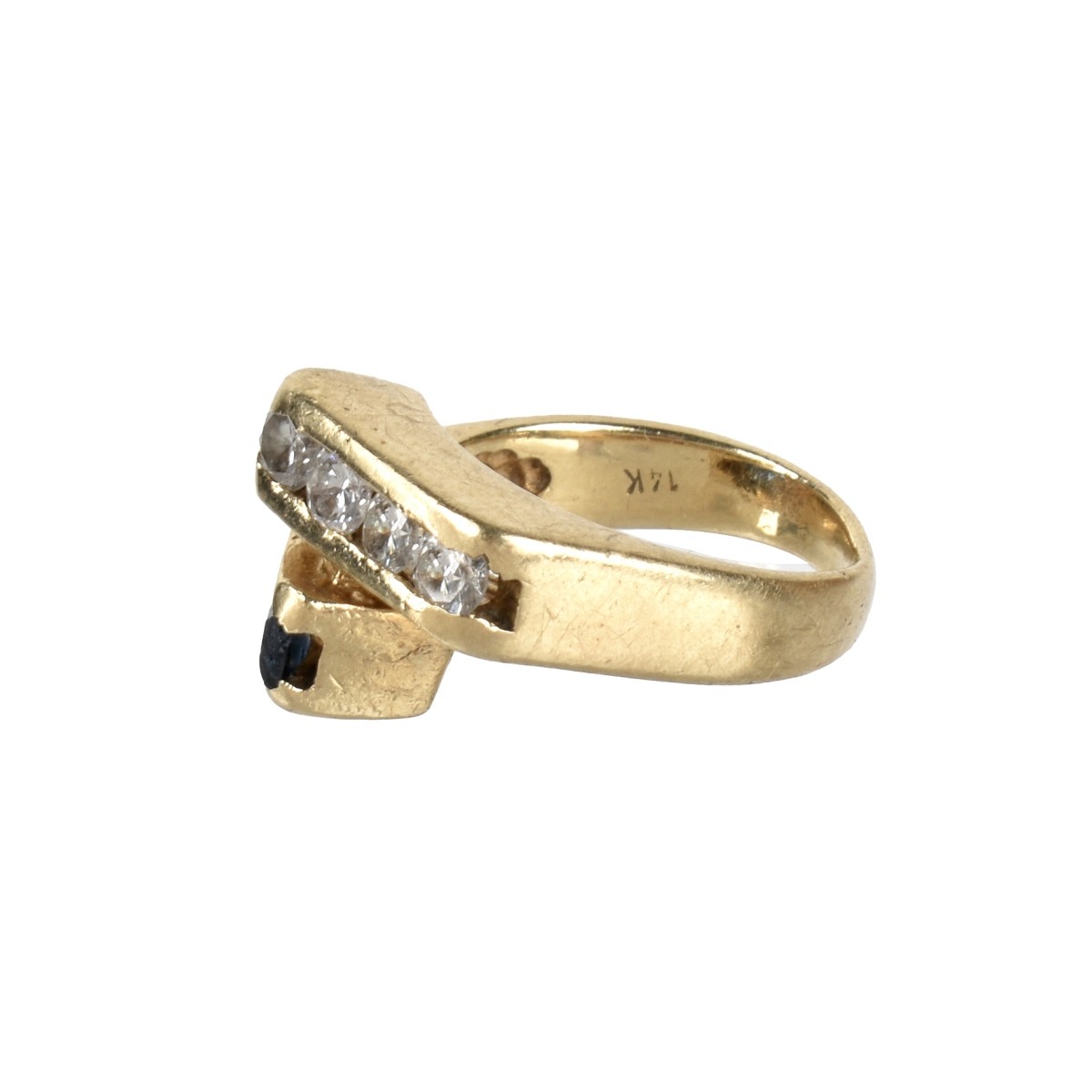 Diamond and 14K Ring