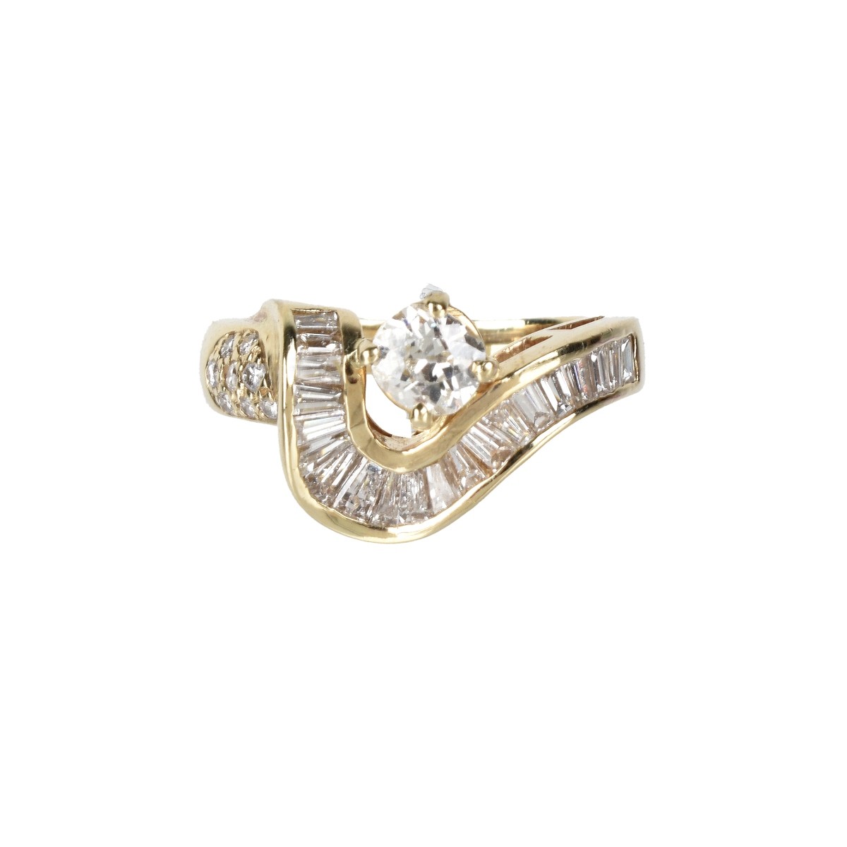 Diamond and 14K Ring