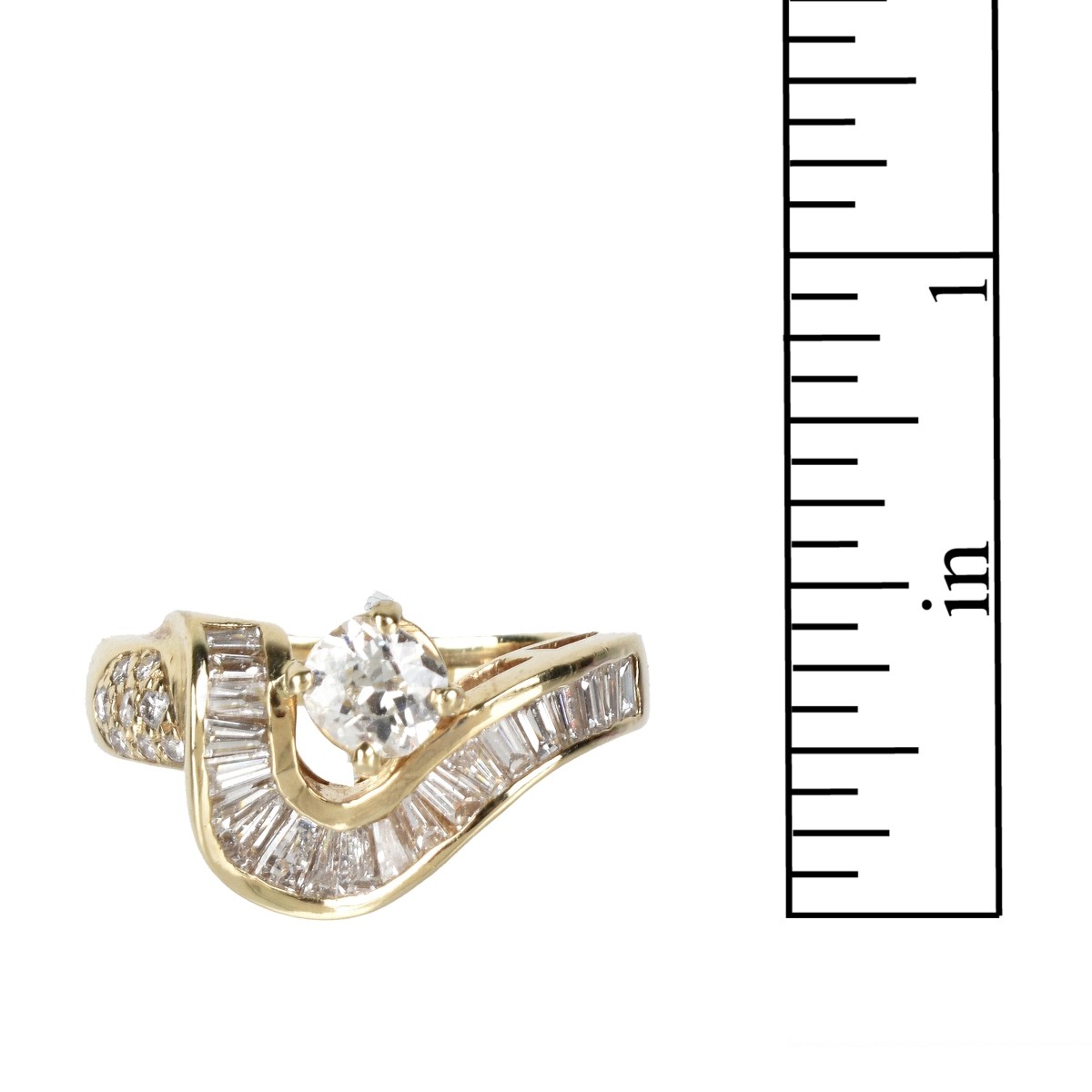 Diamond and 14K Ring