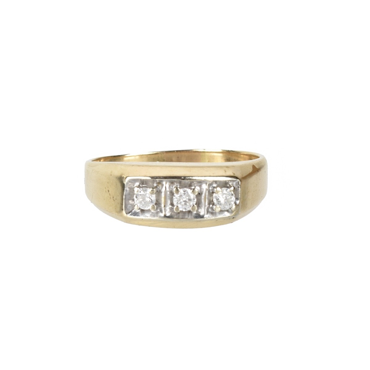 Diamond and 14K Ring