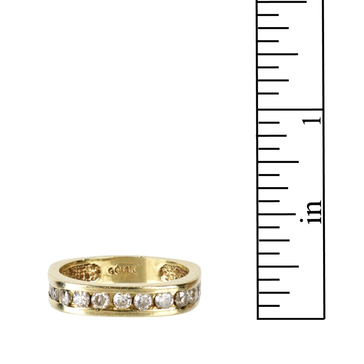 Diamond and 14K Ring