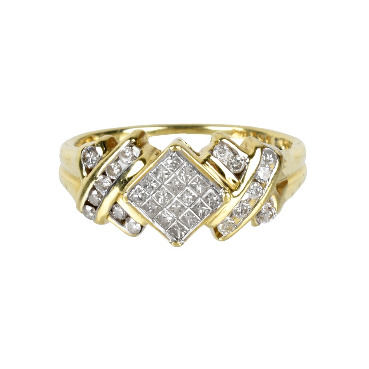 Diamond and 14K Ring