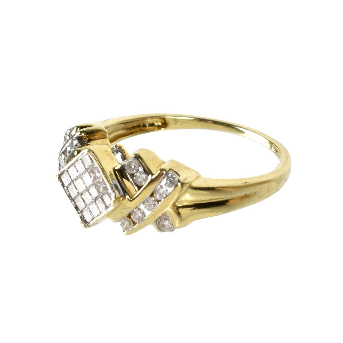 Diamond and 14K Ring