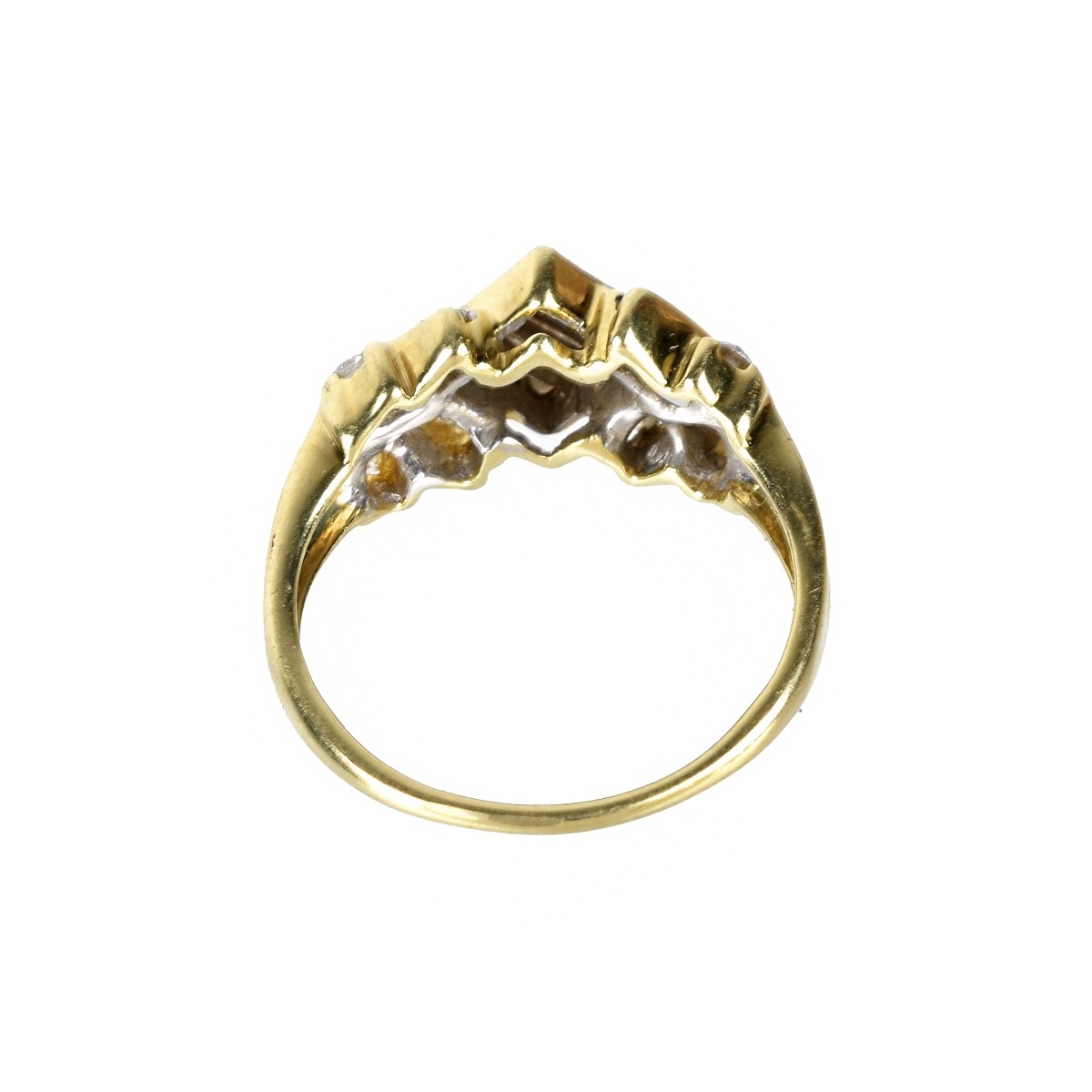 Diamond and 14K Ring