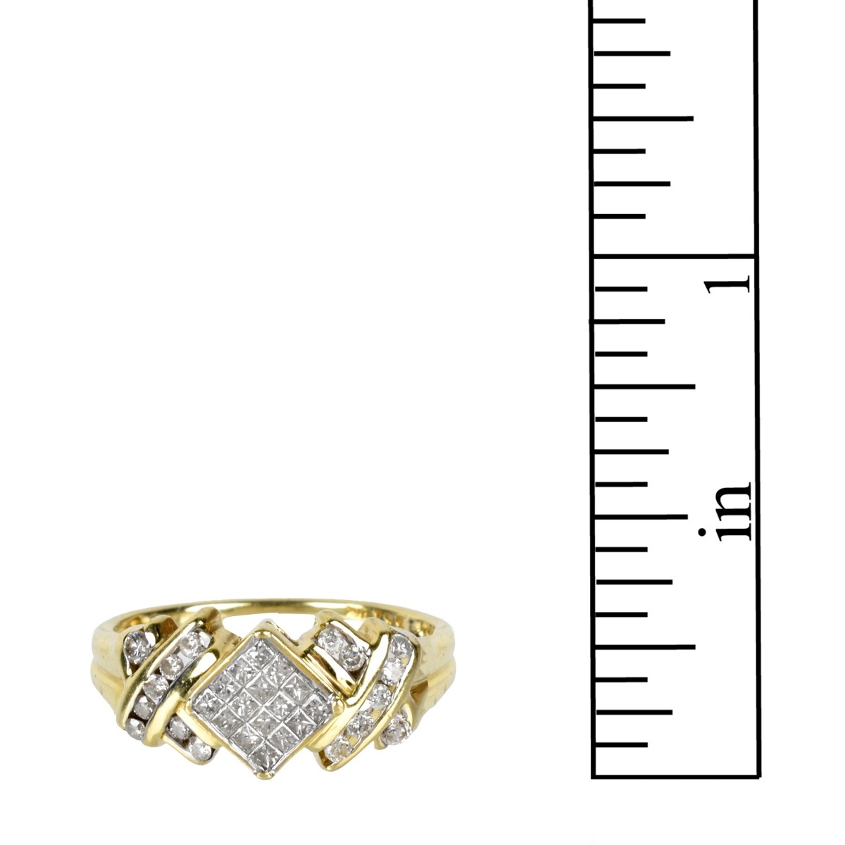 Diamond and 14K Ring