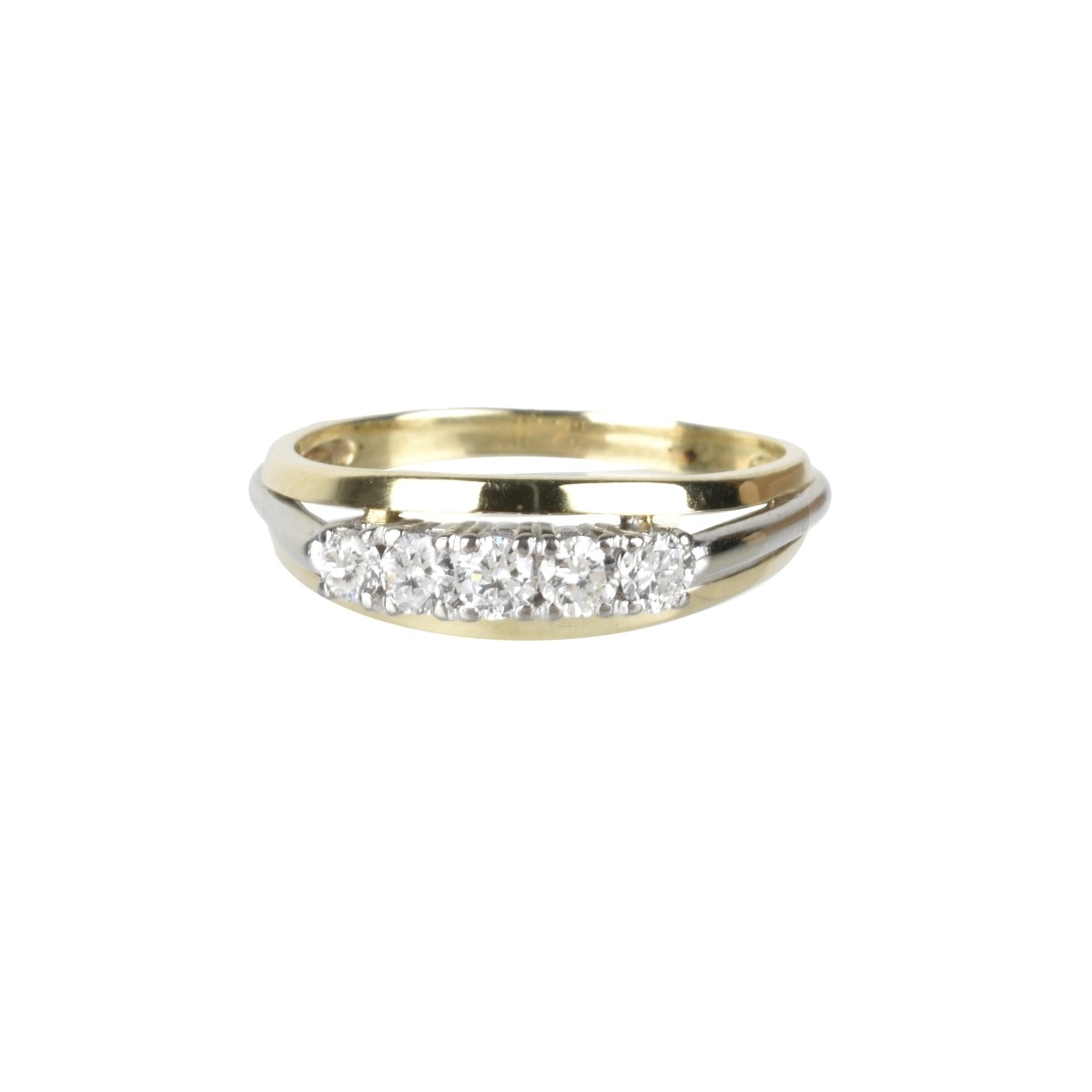 Diamond and 14K Ring