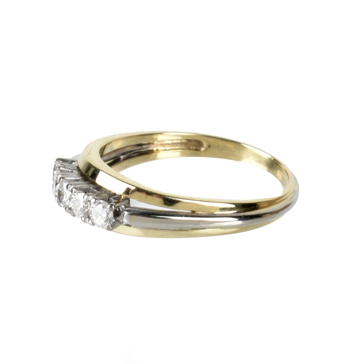 Diamond and 14K Ring