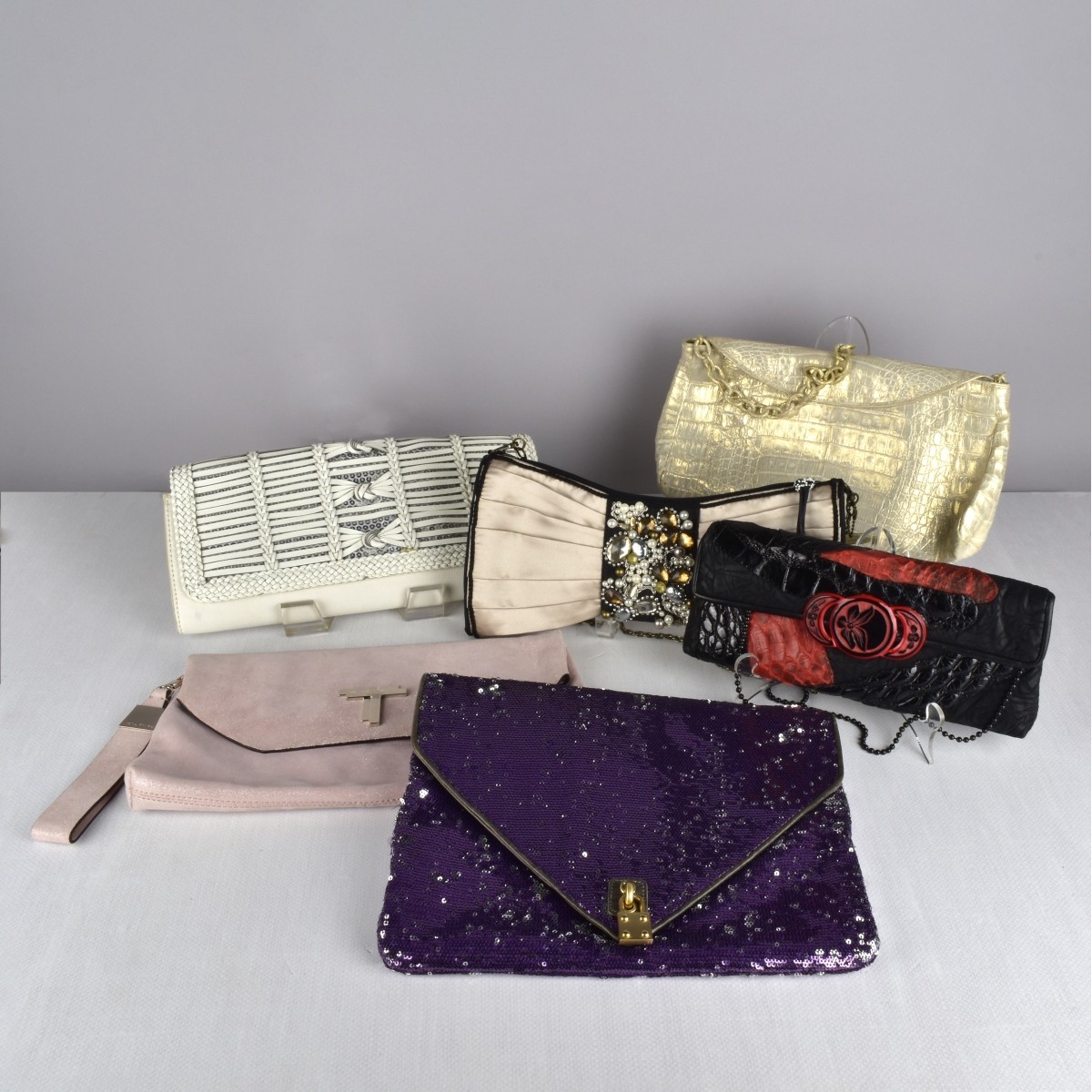 Collection Six Designer Evening Handbags