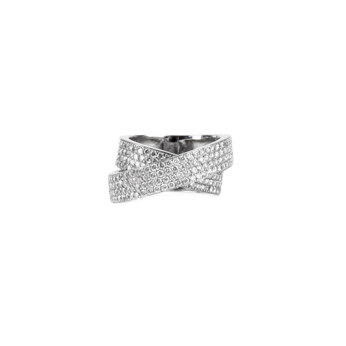 Diamond and 18K Ring