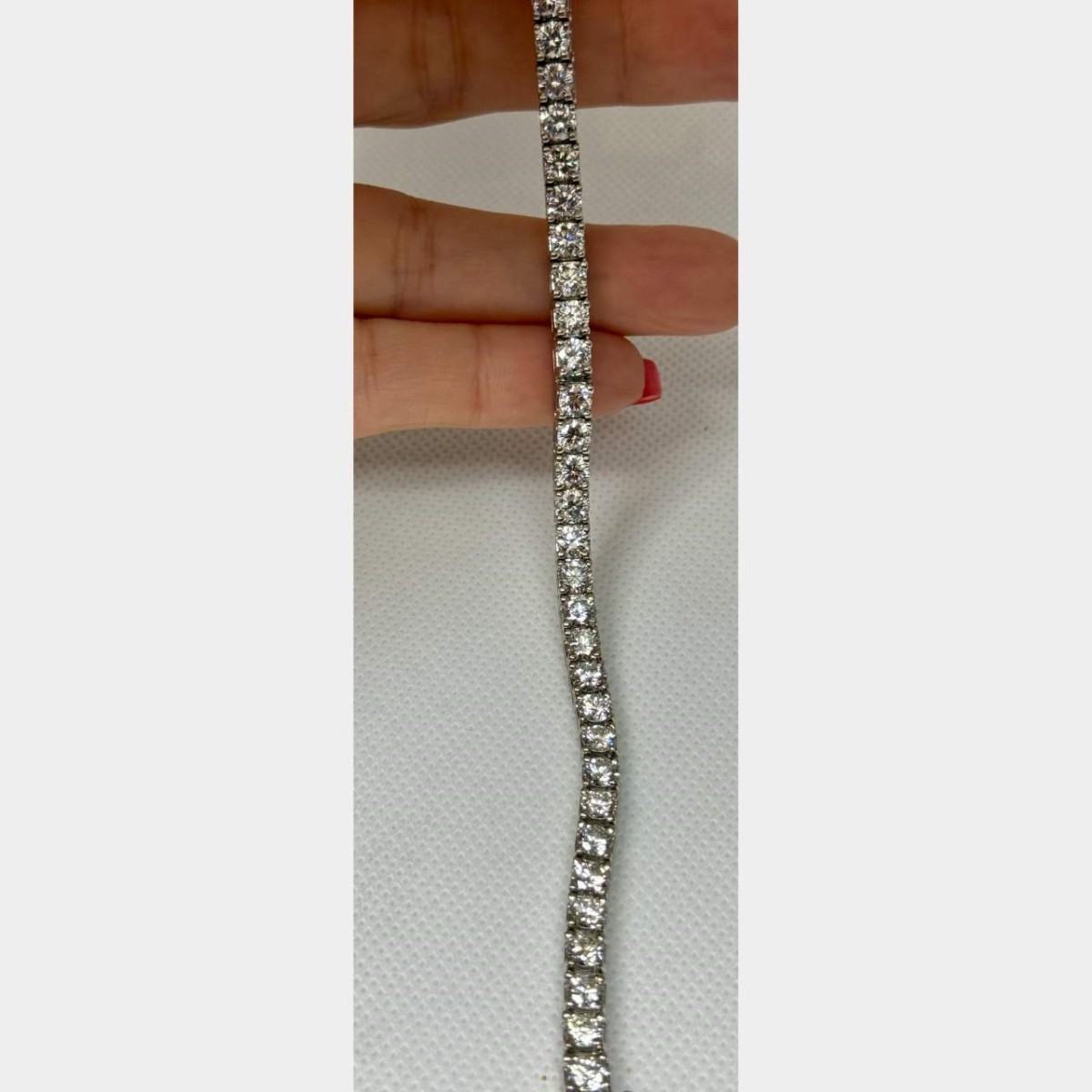 Diamond and 18K Bracelet