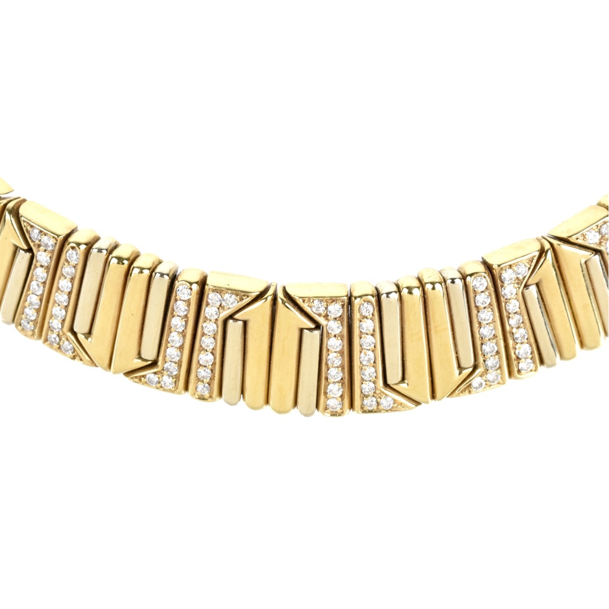 Bulgari style 18K Necklace