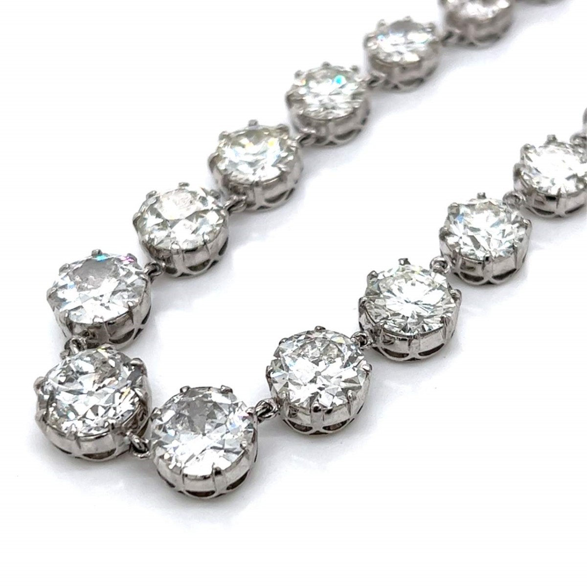 Diamond and Platinum Necklace