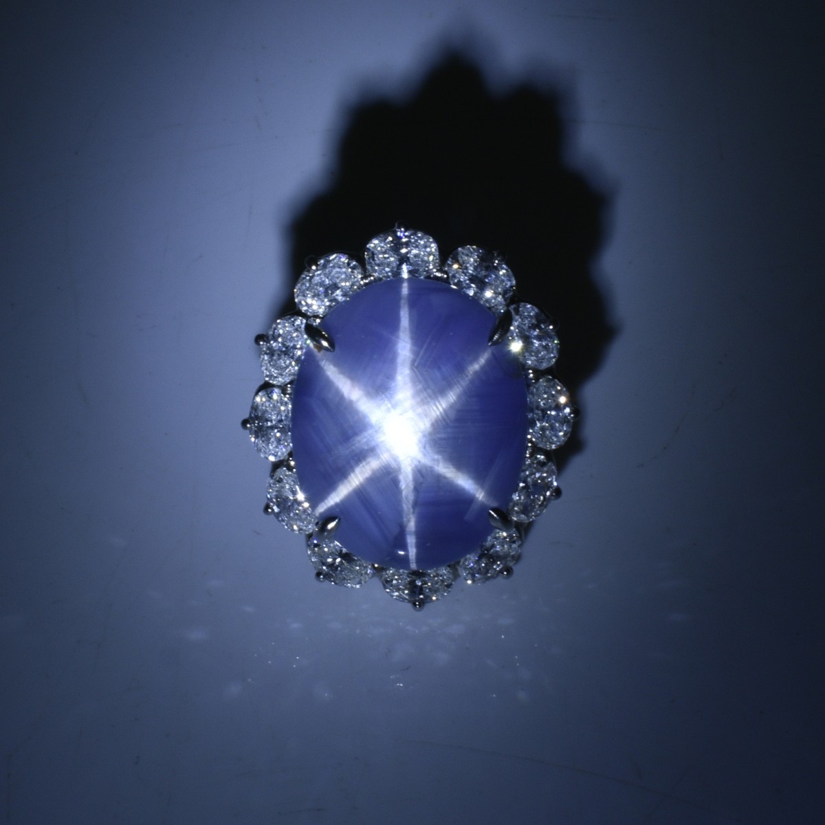 Oscar Heyman Sapphire & Diamond Ring