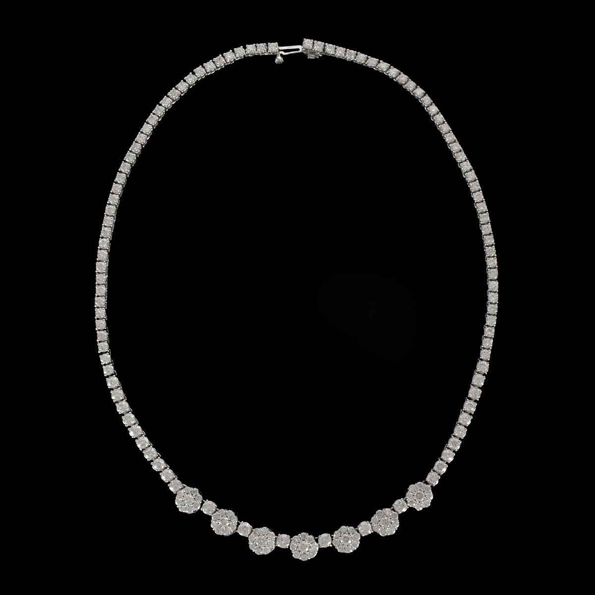 Diamond and Platinum Necklace