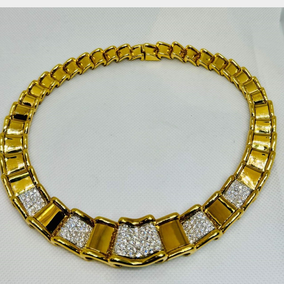 Diamond and 18K Necklace