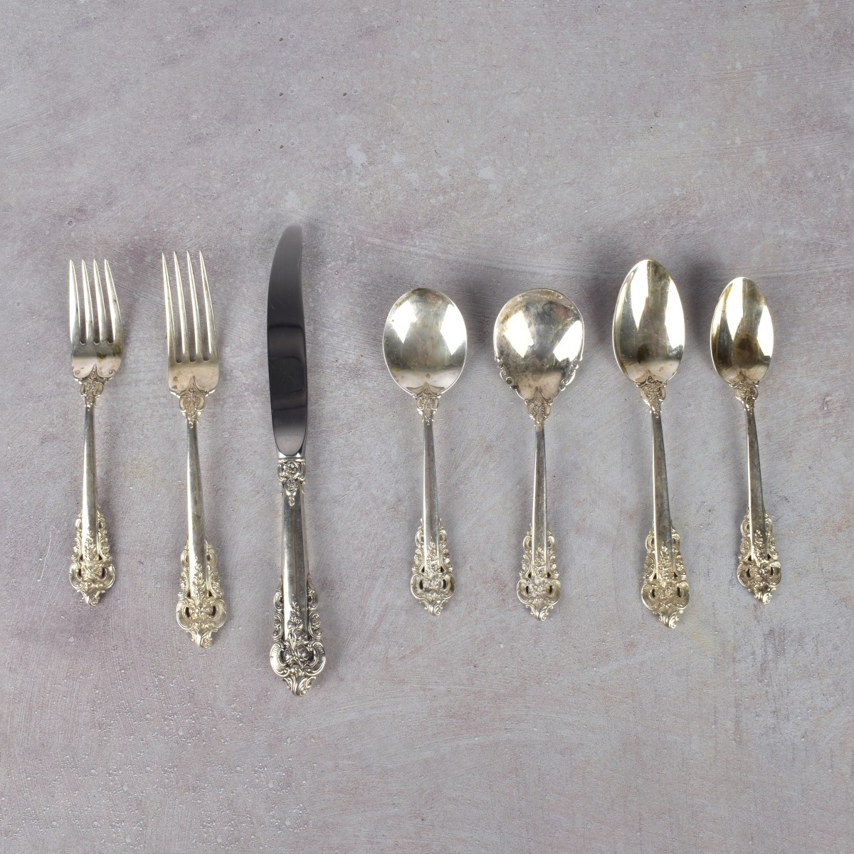 Wallace "Grand Baroque" Sterling Silver Flatware