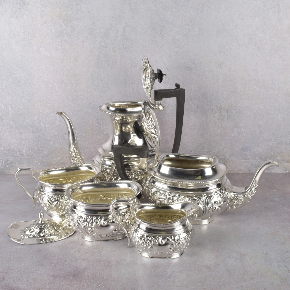 Wallace Silver Plate Coffee/Tea Service