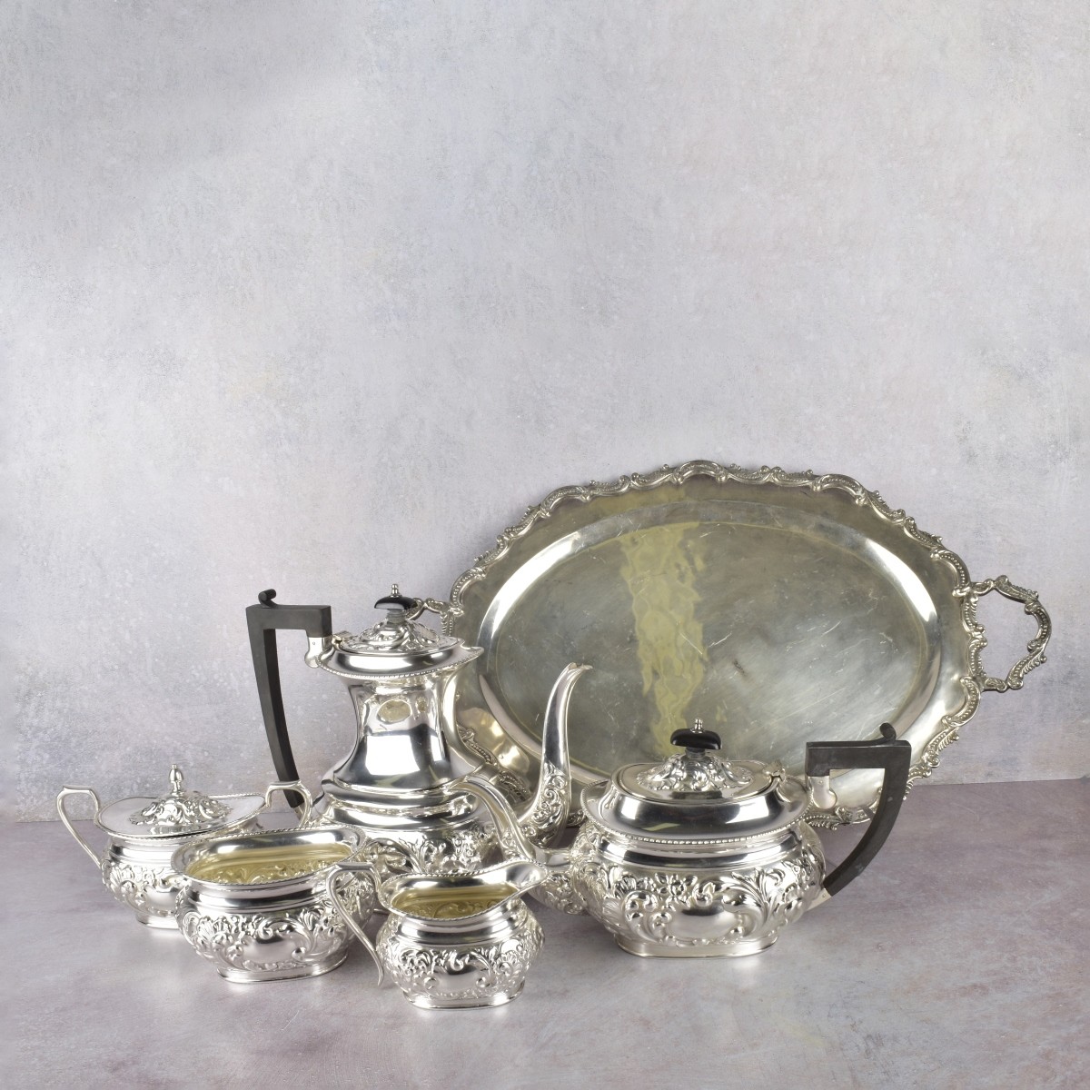 Wallace Silver Plate Coffee/Tea Service