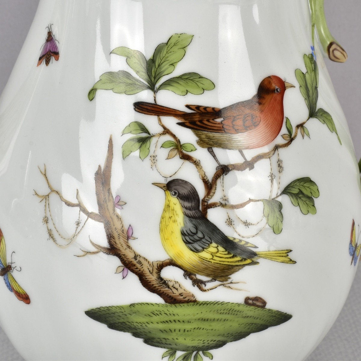 Herend "Rothschild Bird " Coffee Pot