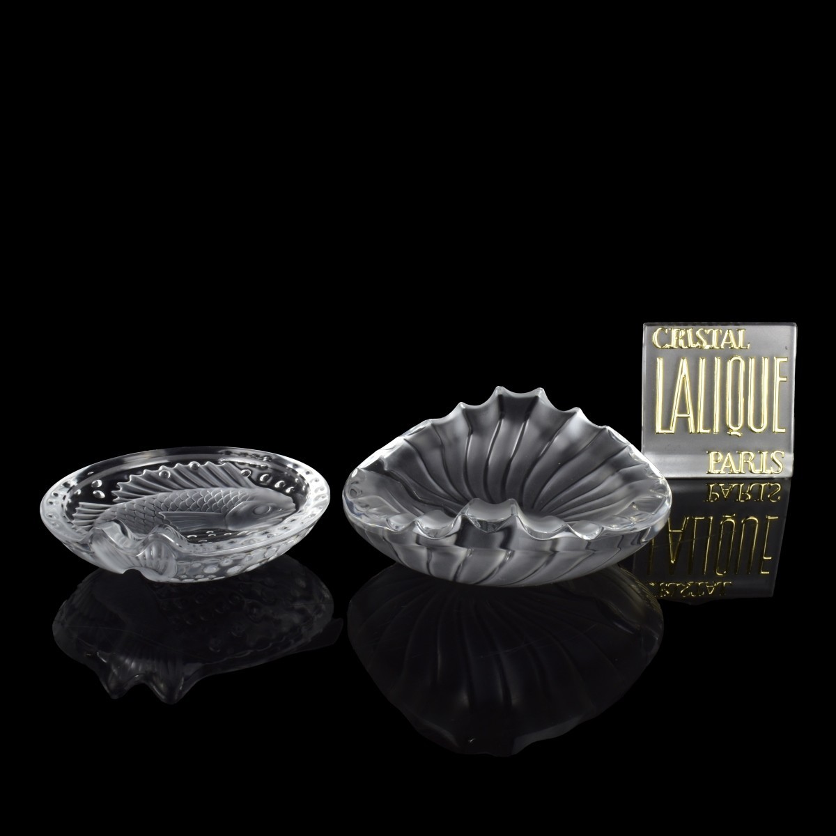 Two Lalique Crystal Bowls