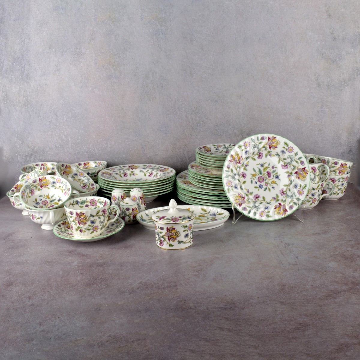 Minton China "Haddon Hall" Dinner Service