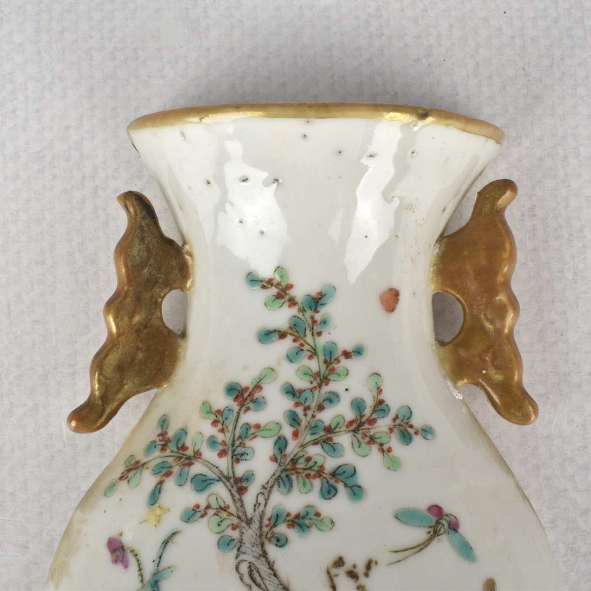 Porcelain Chinese Wall Pocket