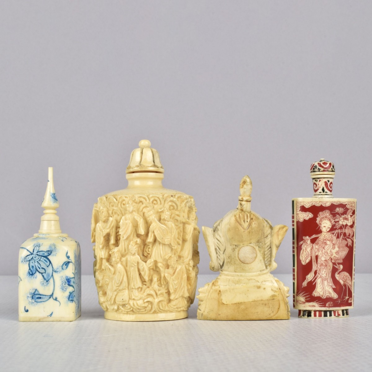 Japanese Polychrome Snuff Bottles