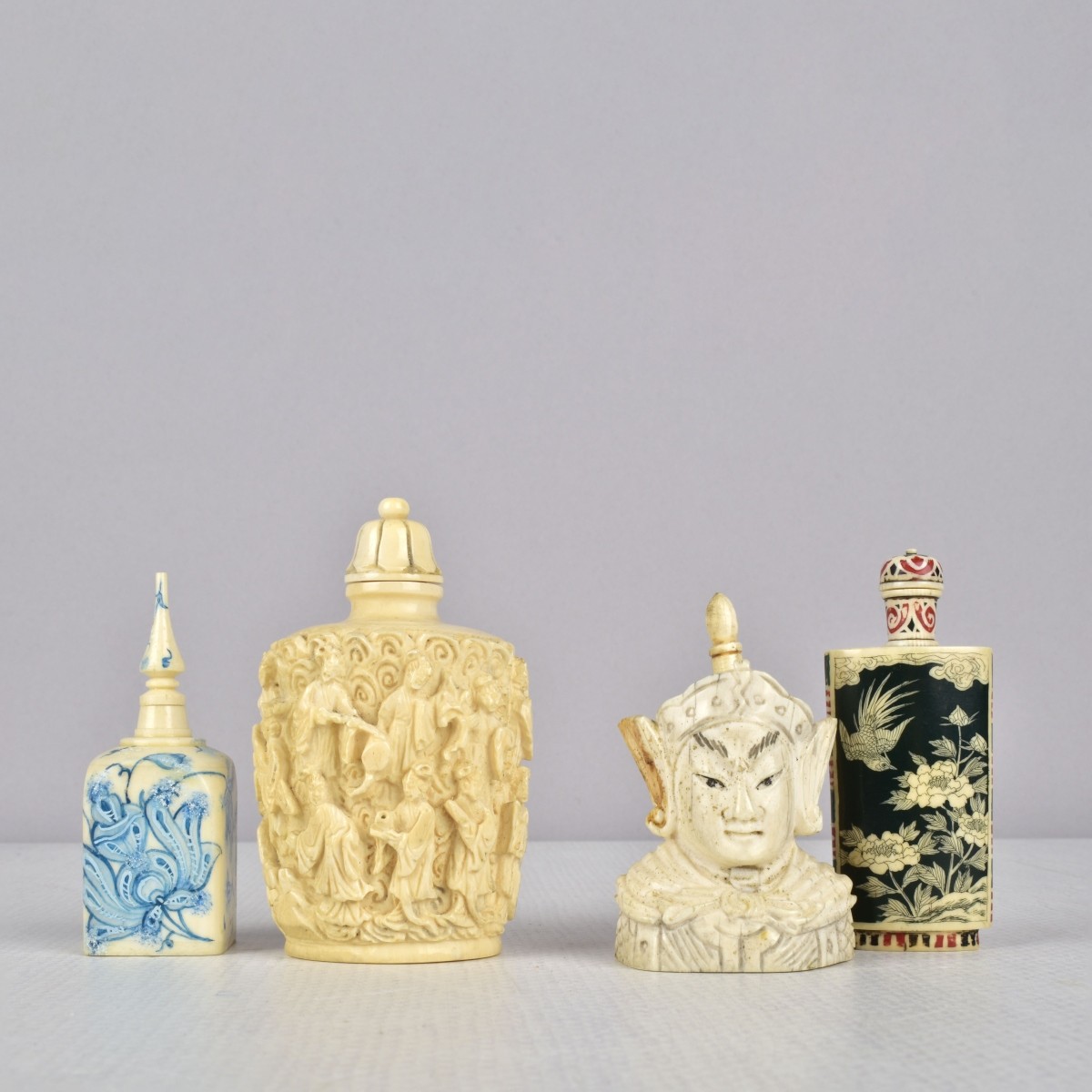 Japanese Polychrome Snuff Bottles