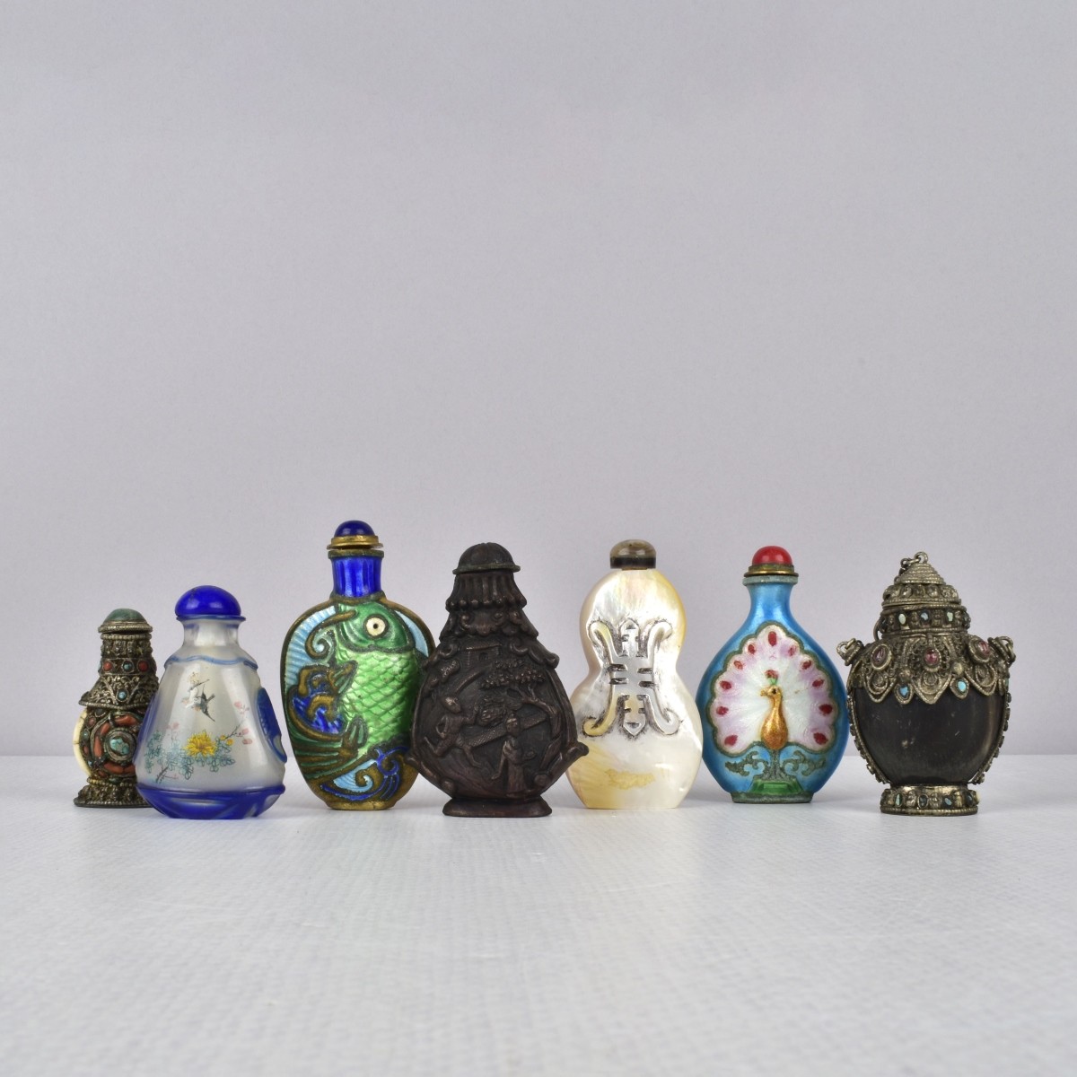 Collection Asian Snuff Bottles