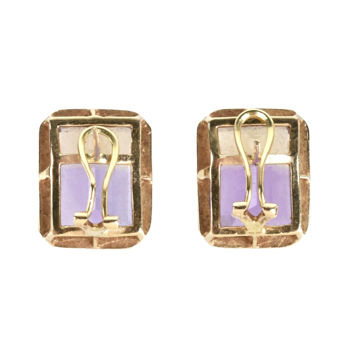 Ametrine and 14K Earrings