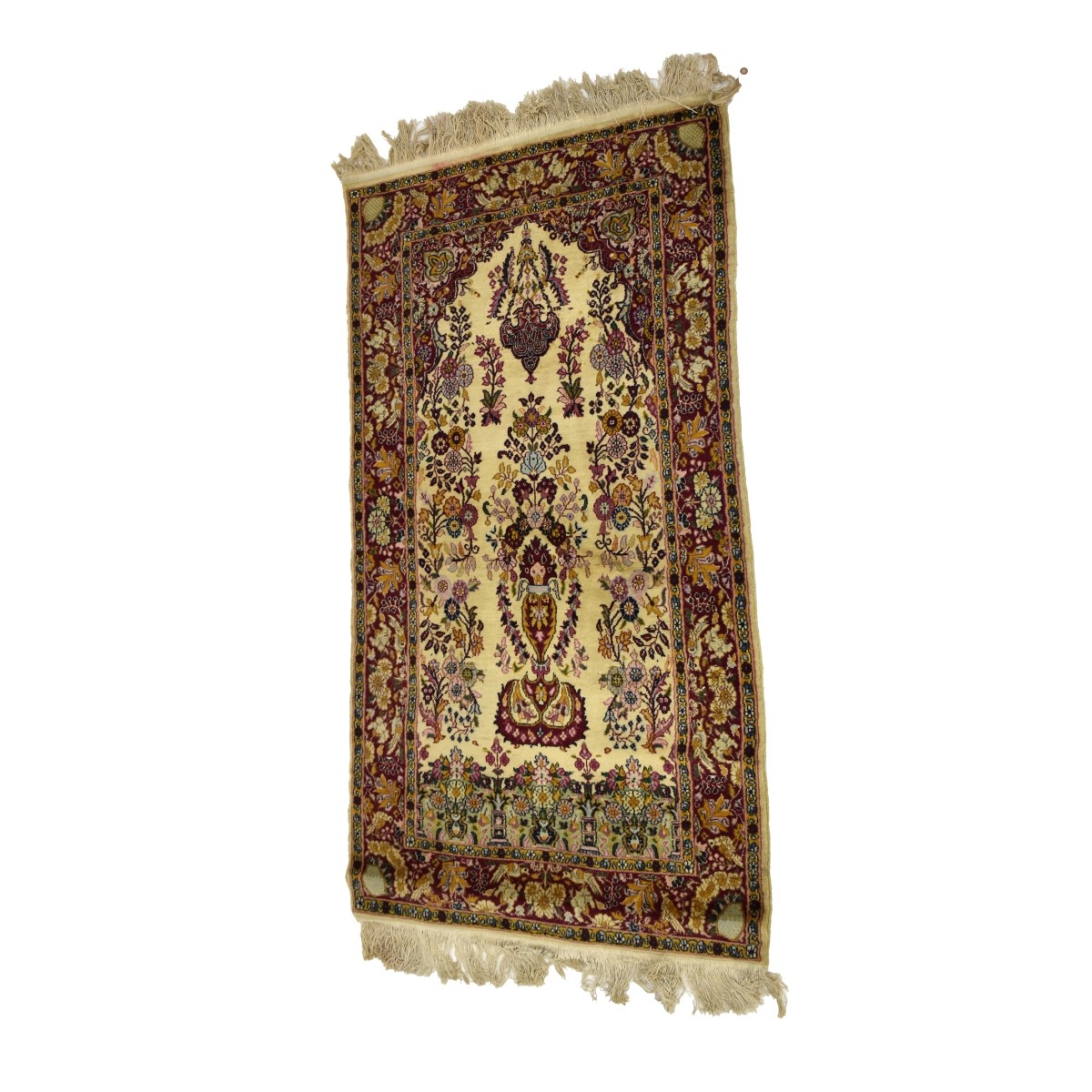 Semi-Antique Kashmir Wool Runner