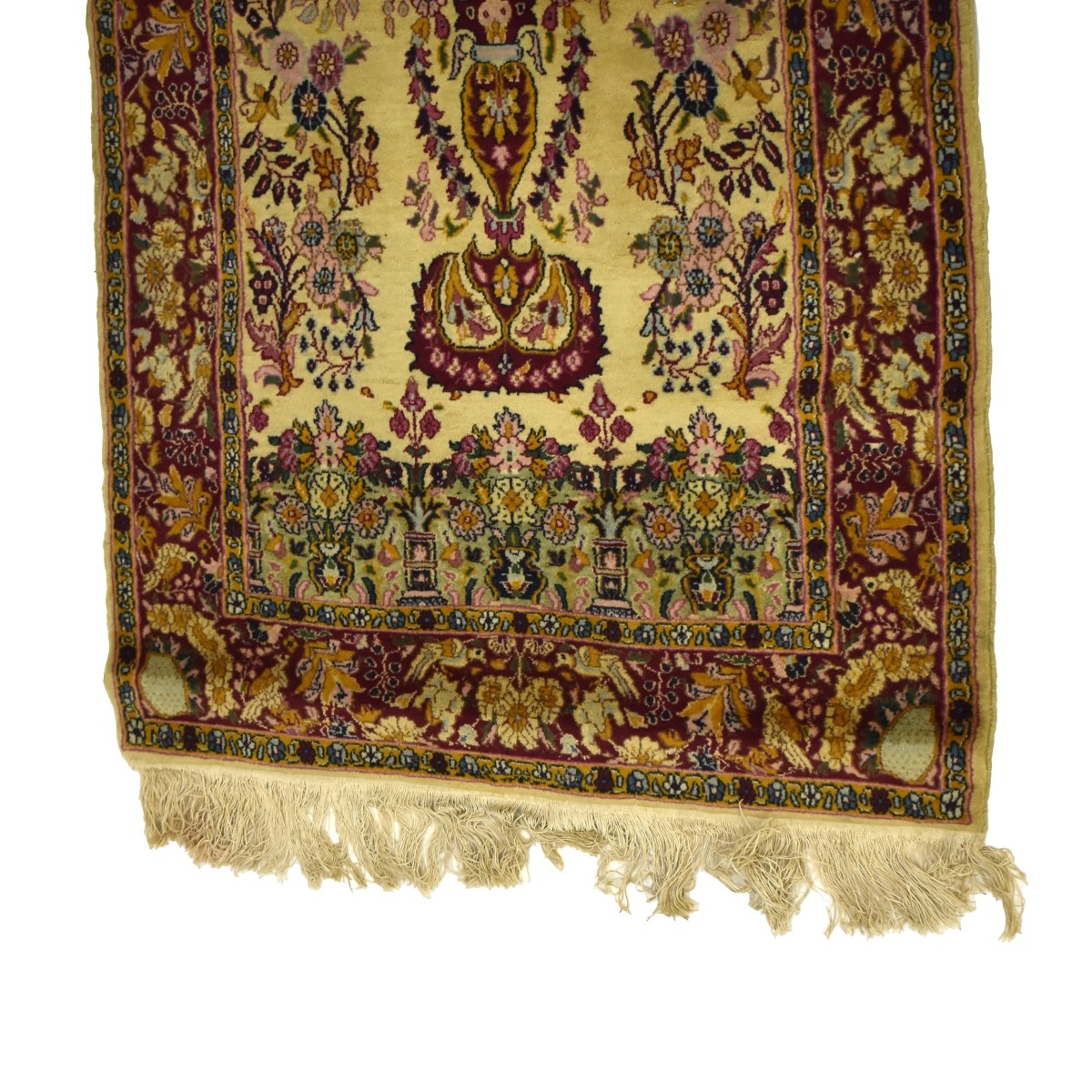 Semi-Antique Kashmir Wool Runner